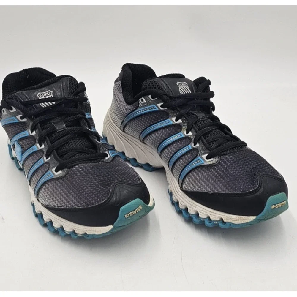 K-Swiss Kayswiss Tubes 200 Athletic Running Shoes  Womens Size 11 Gray  Blue